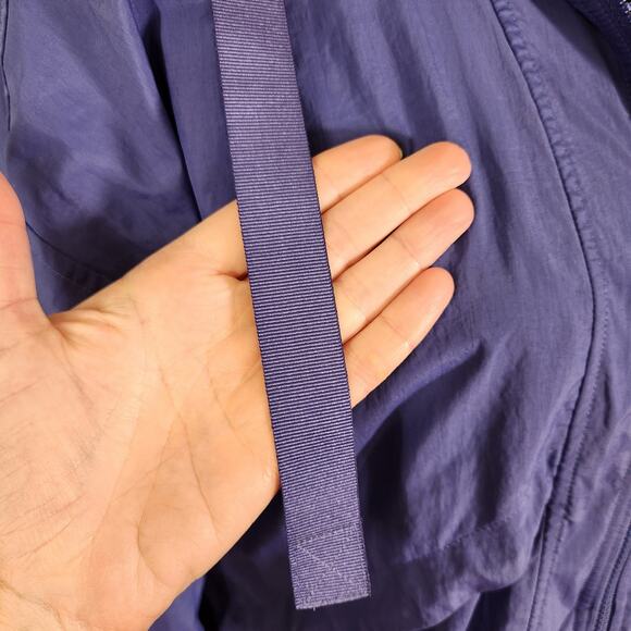 ATHLETA Allyson Felix Legend Novelty Hooded Windbreaker Jacket, Size XS - Picture 7 of 15